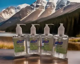 073852293524 PURELL Sanitizer Advanced Naturals Gel Bottle
