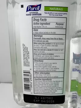 073852293579 PURELL Naturals Advanced Sanitizer #2