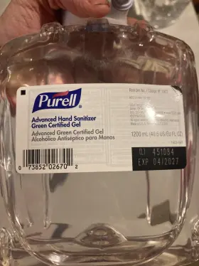 1903-641 PURELL Advanced Sanitizer Gel Refill
