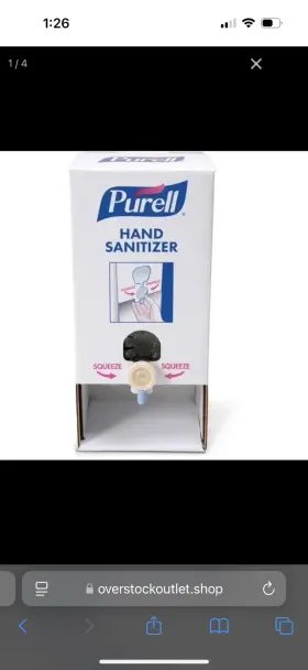 2156-02-TTS PURELL Advanced Sanitizer Table Top Stand Refill