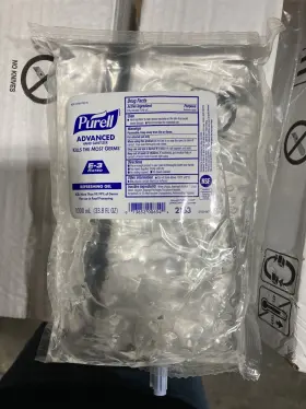 2163 PURELL Box Advanced Sanitizer Refreshing Gel Refill Bags