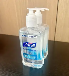 Purell 3058-12 Advanced Refreshing Gel Hand Sanitizer Pump Antibacterial 10 Fl Oz 2pk