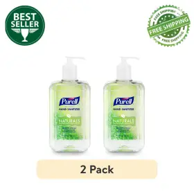 3282-04-CMR PURELL Pack Advanced Sanitizer Gel Naturals Pump