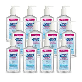 3659-12CT PURELL Advanced Refreshing Gel Sanitizer Clean