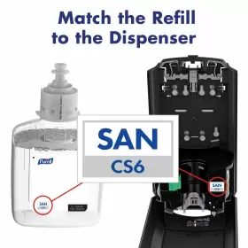 6551-02 PURELL Advanced Foam Sanitizer Refills Dispensers #3