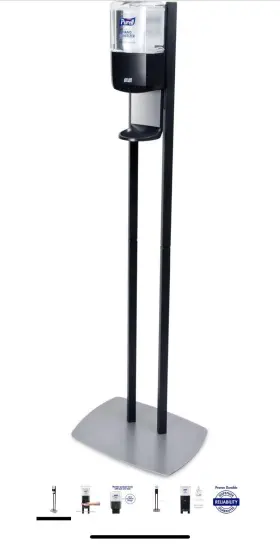 7216-DS PURELL Es Automatic Floor Stand Sanitizer Dispenser