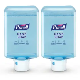 Purell 8382-02 Antimicrobial Foaming Hand Soap Refills Light Plum 1200 Ml Clear 2pk