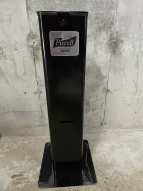 9118-DS2B-TR PURELL Wipes Station Stand Steel