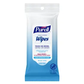 9124-28-CMR PURELL Sanitizing Wipes Flow Clean Scent Pack #2