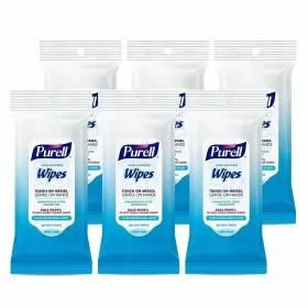 9124-652 PURELL Sanitizing Wipes Clean Scent Travel Pack
