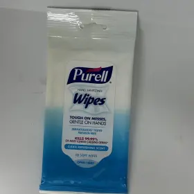 Purell 9136-24-cmr Hand Sanitizing Wipes Flow Pack - Case Of 24 10/case