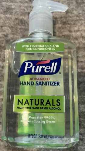 9626-12-CMR PURELL Pack Naturals Advanced Sanitizer Pump #3