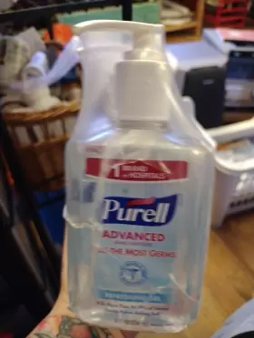 9652-12 PURELL Advanced Sanitizer Pump Bottle