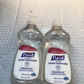9747-12-S PURELL Advanced Sanitizer Gel Top Bottle #2