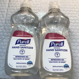 9747-12-S PURELL Advanced Sanitizer Gel Top Bottle