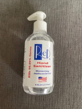 767531560969 R.E.D Usahand Sanitizer Gel Aloe Vitamin Alcohol