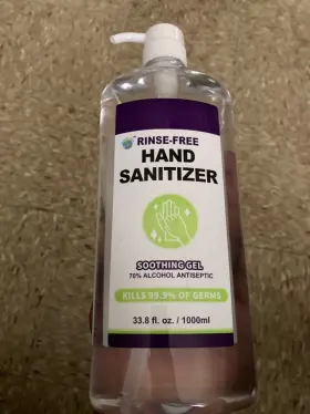 HY-100 RINSE-FREE Sanitizer Gel
