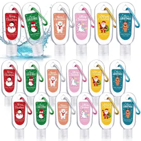 QEE-SACUBEE-0693 SACUBEE Christmas Sanitizers Keychains Mini