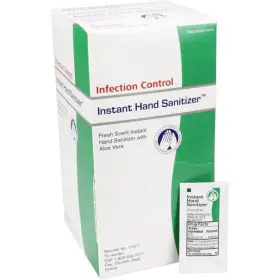 17377 SAFETEC Sanitizer Gram Packets Box