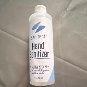 Sanitect 7363-470-01 70% Alcohol Antimicrobial Hand Sanitizer Clear 8 Fl Oz 236 Ml