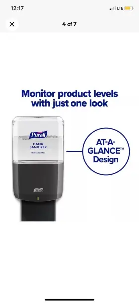 7218DS SHARP ELECTRONICS Purell Sanitizer Floor Stand #2