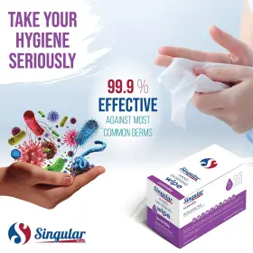 195893628353 SINGULAR WIPES Sanitizing Packed Travel Hom #3