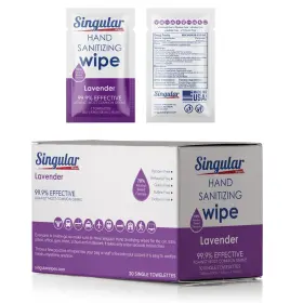 195893628353 SINGULAR WIPES Sanitizing Packed Travel Hom