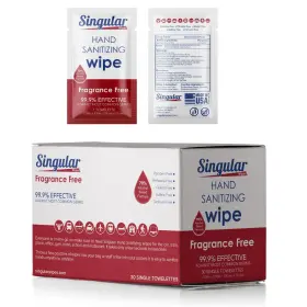 195893634682 SINGULAR WIPES Sanitizing Packed
