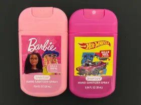 810147882939 SMART CARE Barbie Wheels Fun Sanitizer Spray Set