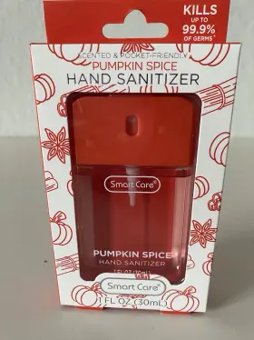 88507 SMART CARE Scented Sanitizer Spray Pumpkin Spice