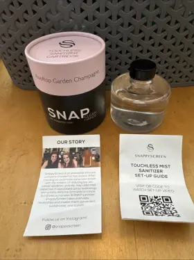 358133959628 SNAP Clean Touchless Mist Sanitizer Garden