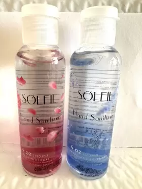 859771006281 SOLEIL Sanitizer Lavender Bottles