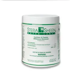 SSG44-SHEEN STERA SHEEN Label Jar Sanitizer Milkstone Remover