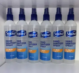 079400478160 SUAVE Sanitizer Spray Kills Germs Unscented Pack