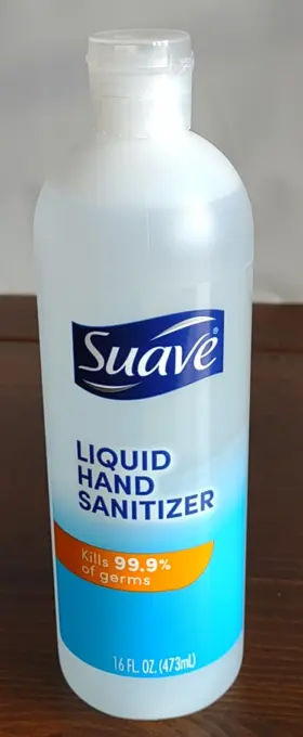 079400479433 SUAVE Sanitizer Kills Germs Unscented Pack Top