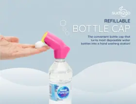 860007413391 SUDS2GO Refillable Caps Pack Disposable Water #2
