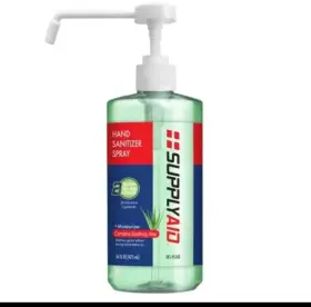RRS-HS16B SUPPLY AID Dual Action Sanitizer Spray Aloe Box