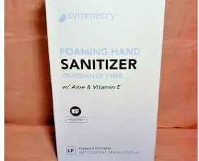 90193000 SYMMETRY Foaming Sanitizer Frangrance Aloe Vitamin