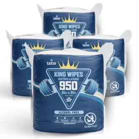 TAKG950 TAZZA Gym Wipes Pack Total Saturated