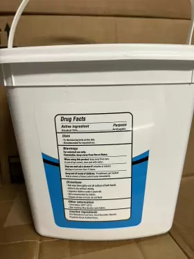 094922274793 TAZZA-X Alcohol Based Sanitizing Wipes #2