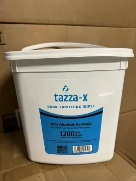 094922274793 TAZZA-X Alcohol Based Sanitizing Wipes