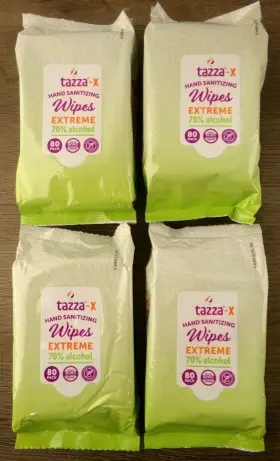 860003571439 TAZZA-X Sanitizing Wipes Alcohol