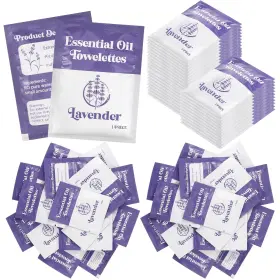 C44-B0CNPN6J5K THRELACO Lavender Wipes Wrapped Moist Oil