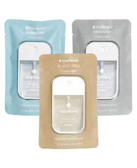3-PACK TOUCHLAND Power Mist Hydrating Sanitizer Spray Dye Set