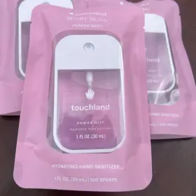 850028448120 TOUCHLAND Pack Berry Bliss Power Mist Sanitizer #2