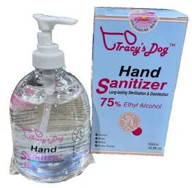 921199105137 TRACYS DOG Ethyl Alcohol Sanitizer