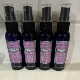 790182 TRADER JOES Lavender Sanitizer Spray Moisturizing Aloe