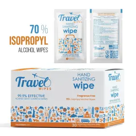 195893668601 TRAVEL WIPES Sanitizing Packed #2