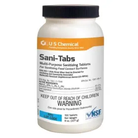 097146004283 U.S. CHEMICAL Sani Tabs Sanitizing Tablets