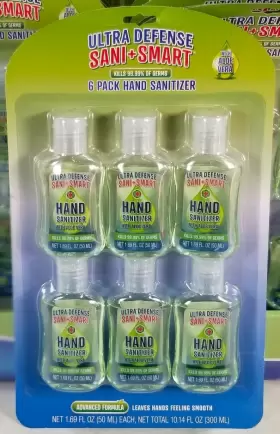 BBC06262020 ULTRA DEFENSE SANI SMART Aloe Vera Sanitizer Pack